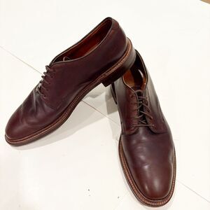 Alden Mens Dress Shoes size 9.5  Blucher Flex Welt Brown 29364F $686.00